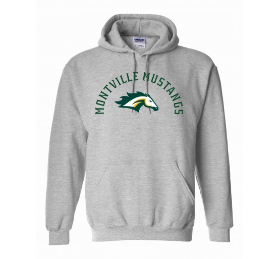 Montville Mustangs Field Hockey Embroidered Hooded Sweatshirt